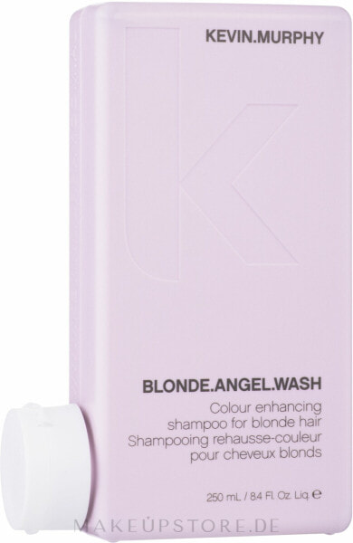 Farbverstärkendes Anti-Gelbstich Shampoo für blondes, graues und aufgehelltes Haar - Kevin.Murphy Blonde.Angel.Wash 250 ml