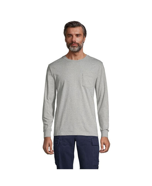 Men's Super-T Long Sleeve T-Shirt with Pocket