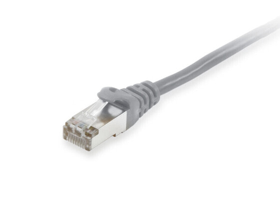 Equip Cat.6A S/FTP Patch Cable - 0.5 m - Grey - 0.5 m - Cat6a - S/FTP (S-STP) - RJ-45 - RJ-45
