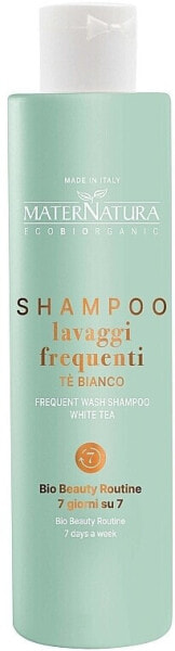 Haarshampoo mit weißem Tee