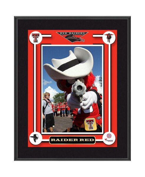 Texas Tech Red Raiders Raider Red 10.5'' x 13'' Sublimated Mascot Plaque