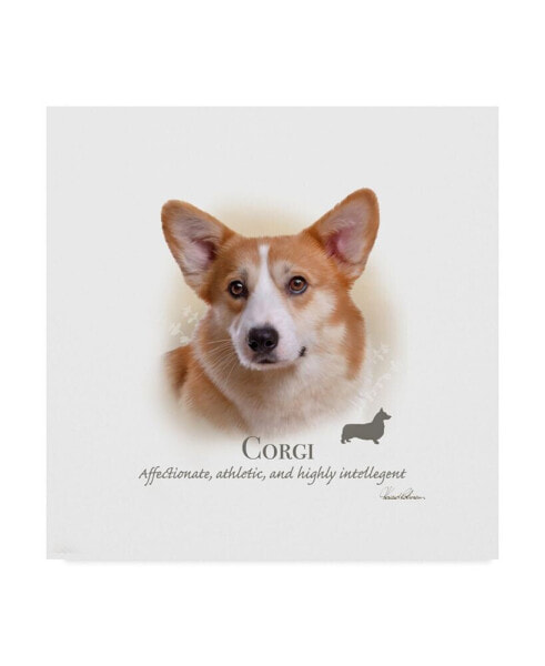 Howard Robinson 'Corgi' Canvas Art - 14" x 14"