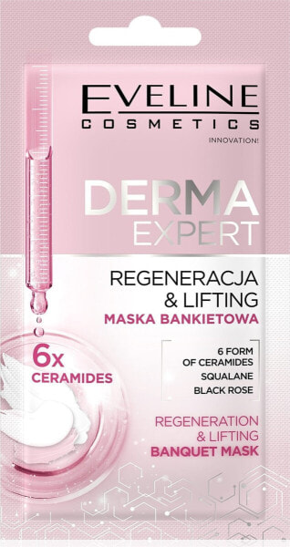 Eveline EVELINE Derma Expert Maska bankietowa - regeneracja i lifting 8 ml