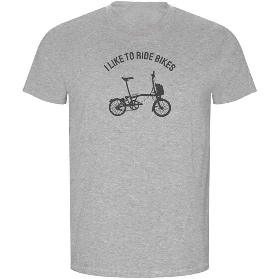 KRUSKIS I Like To Ride Bikes ECO short sleeve T-shirt
