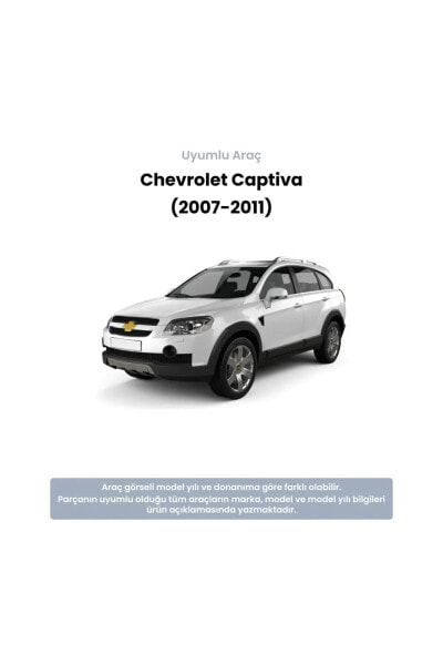 Chevrolet Captiva Arka Fren Disk Takımı (2007-2011) Bosch