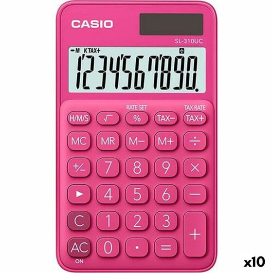 Калькулятор Casio SL-310UC Фуксия (10 штук)