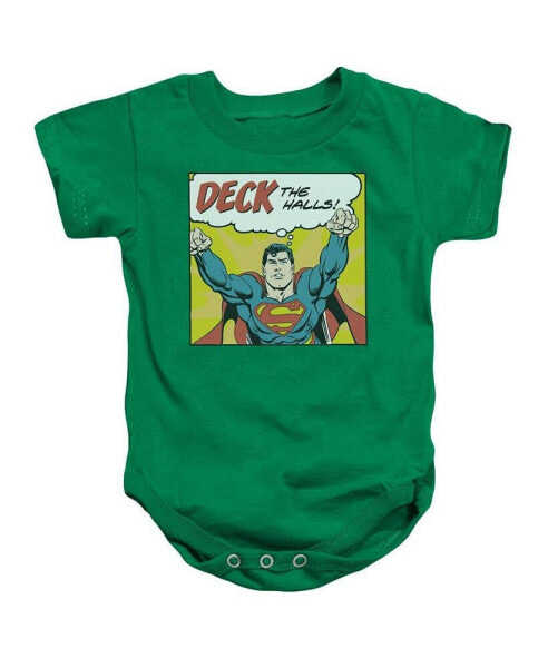 Baby Girls DC Comics Baby Deck The Halls Snapsuit