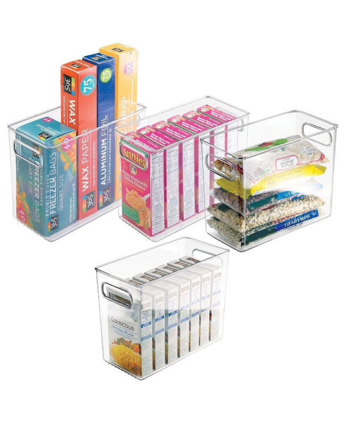 Plastic Kitchen Pantry Storage Organizer Container Bin