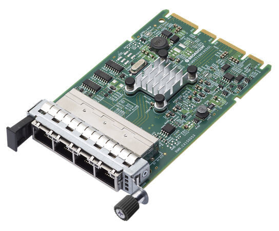 Lenovo Broadcom 5719 - Internal - Wired - PCI Express - Ethernet - 1000 Mbit/s - Green - Stainless steel