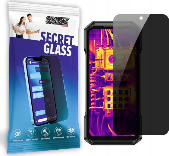 GrizzGlass Szkło prywatyzujące GrizzGlass SecretGlass do Ulefone Armor 27T Pro