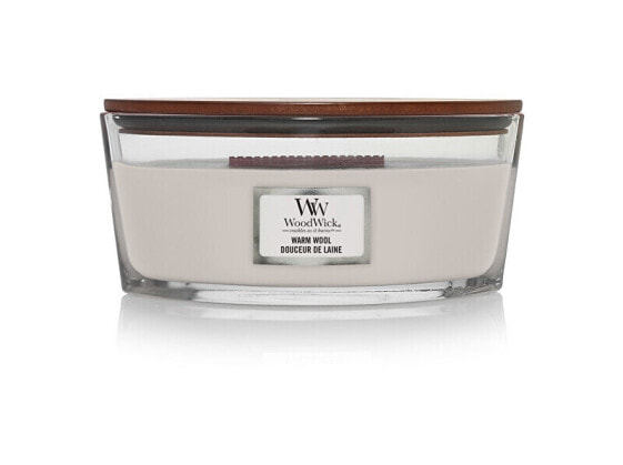 Scented candle boat Warm Wool 453 g