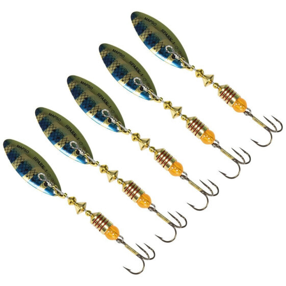 MAPSO Spark Trout Spoon 4.5g 55 mm 5 units