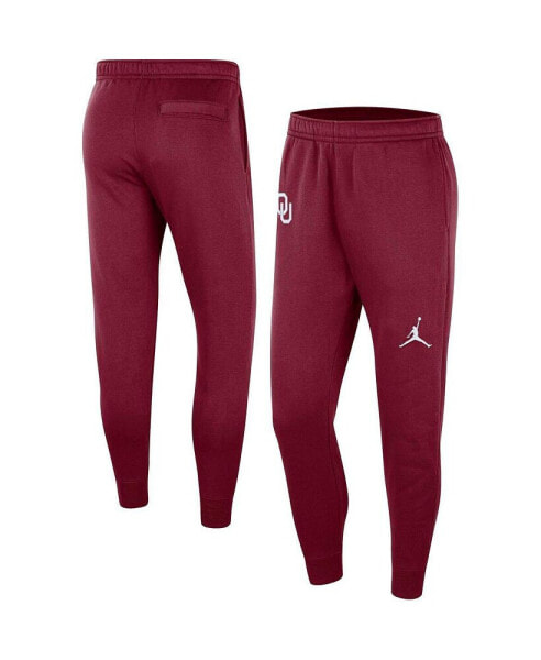 Men's Crimson Oklahoma Sooners Club Fleece Pants