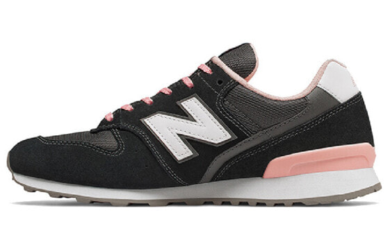 Кроссовки женские New Balance NB 996 черно-розовые