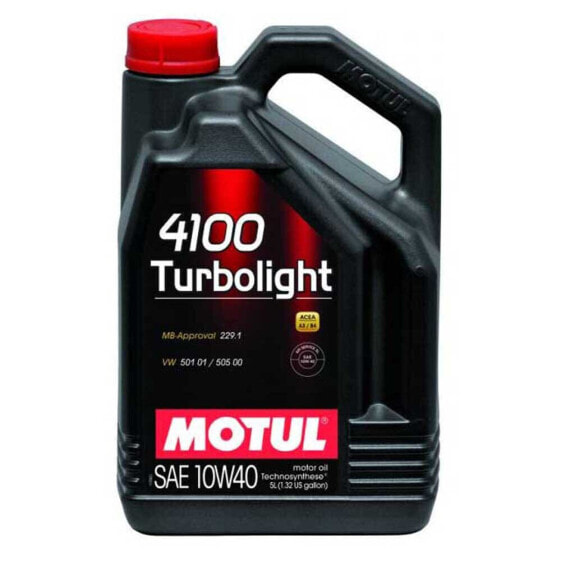MOTUL 4100 Turbolight 10W40 5L Motor Oil