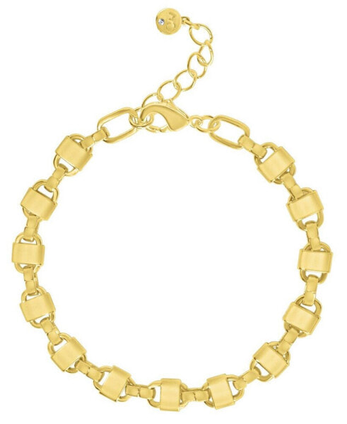 18K Gold-Plated Link Bracelet