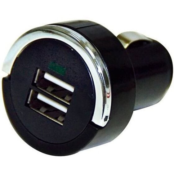 Зарядное устройство для стандартных аккумуляторов 12/24 В 2 USB Charger GOLDENSHIP