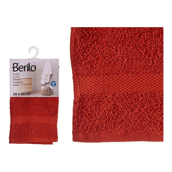 Банное полотенце Berilo хлопок, красный цвет