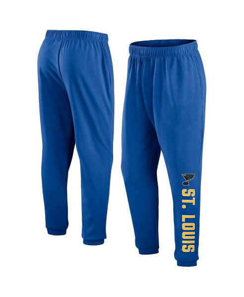 Men's Blue St. Louis Blues Chop Block Fleece Sweatpants