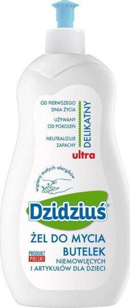 Dzidziuś Żel do mycia butelek i artykułów dla niemowląt 500 ml