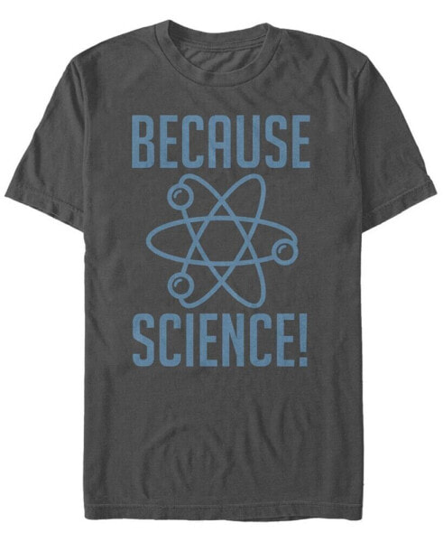 Men's Because Science Short Sleeve Crew T-shirt