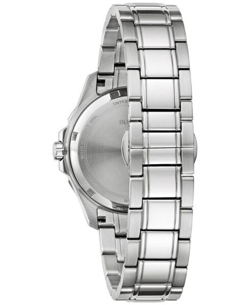 Women's Marine Star Diamond Accent Stainless Steel Bracelet Watch 36mm