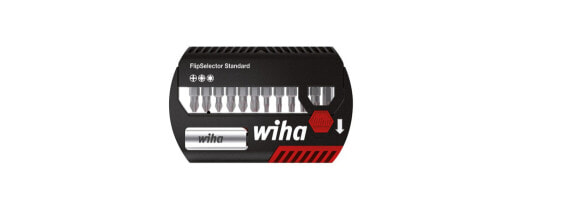 Wiha FlipSelector Standard - 12 pc(s) - Phillips - Pozidriv - Torx - Polyester - PH2 PZ1 PZ2 PZ3 T15 T20 T25 T10 T30 T40 - 25 mm - 25.4 / 4 mm (1 / 4")