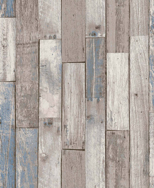 Vliestapete Distressed Wood Plank