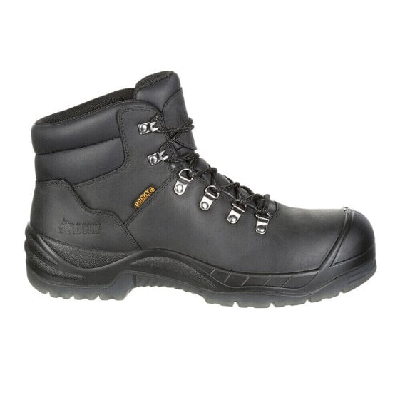 Rocky Work Smart 5 Inch Waterproof Eh Composite Toe Work Mens Black Work Safety