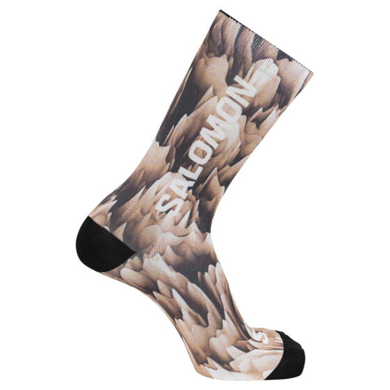 SALOMON Creamy Lava crew socks