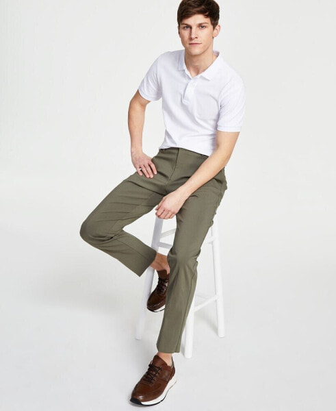 Men's Modern-Fit TH Flex Stretch Solid Performance Pants