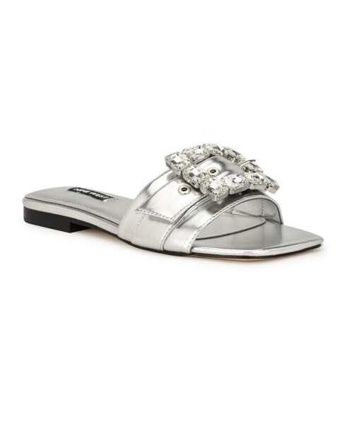 Women's Matter Slip-On Embellished Flat Sandals