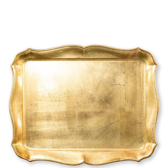 Florentine Wooden Rectangular Tray