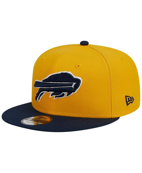 Men's Gold, Navy Buffalo Bills 2-Tone Color Pack 9FIFTY Snapback Hat