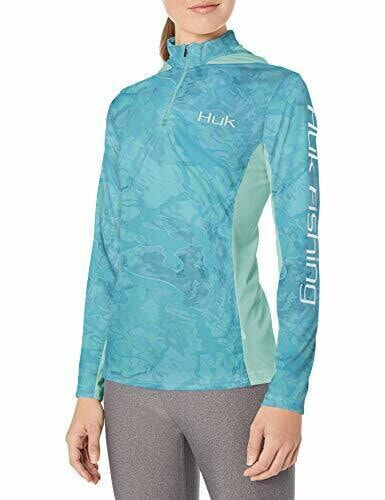 40% Off HUK Women's Icon Camo Hoodie LS Performance Shirt-Pick Color/Size