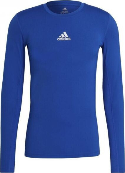 Adidas Koszulka adidas TECHFIT LS TOP GU7335 GU7335 niebieski XXL