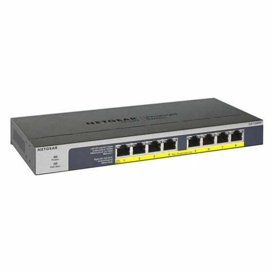 Cabinet Switch Netgear GS108PP-100EUS 16 Gbps