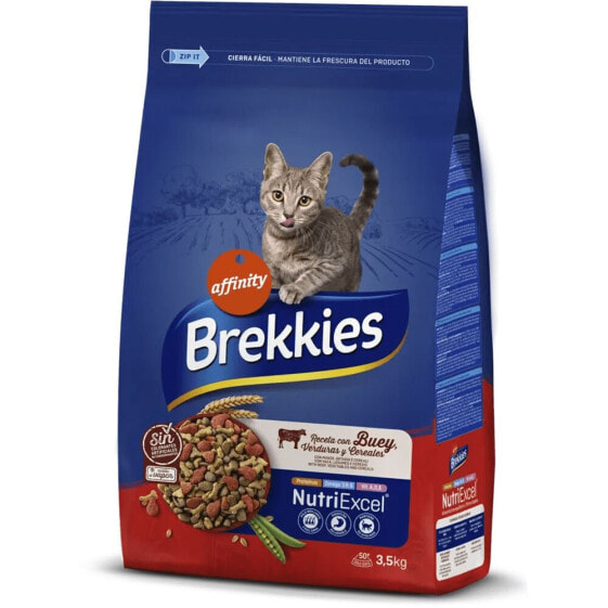 AFFINITY Brekkies Excel Feline Adult Beef 3.5kg Dog Food