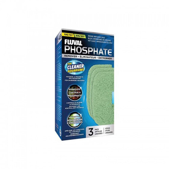 FLUVAL 107/207 phosphate remover pad 3 units