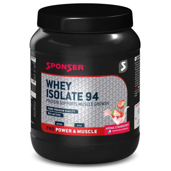 SPONSER SPORT FOOD Whey Isolate 94 Strawberry Protein Powders 425g