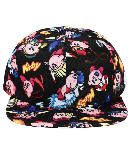 Головной убор Кирби для мужчин с полноцветным принтом Flat Bill Snapback Hat