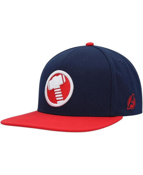Men's Navy, Red Thor Snapback Hat