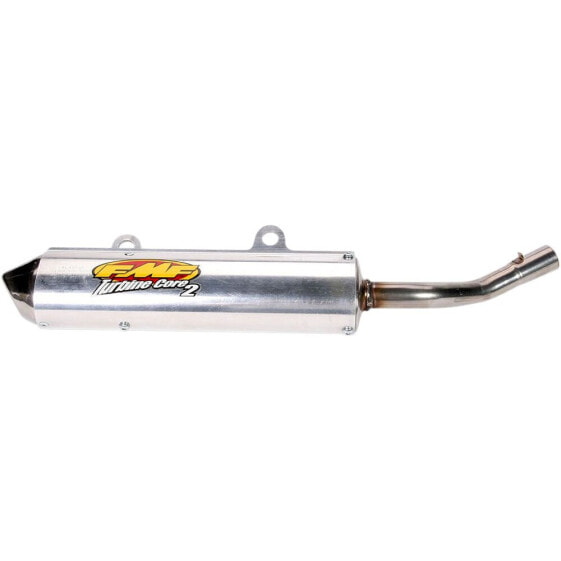 FMF TurbineCore 2 W/Spark Arrestor Stainless Steel KX250 94-98 not homologated slip on muffler