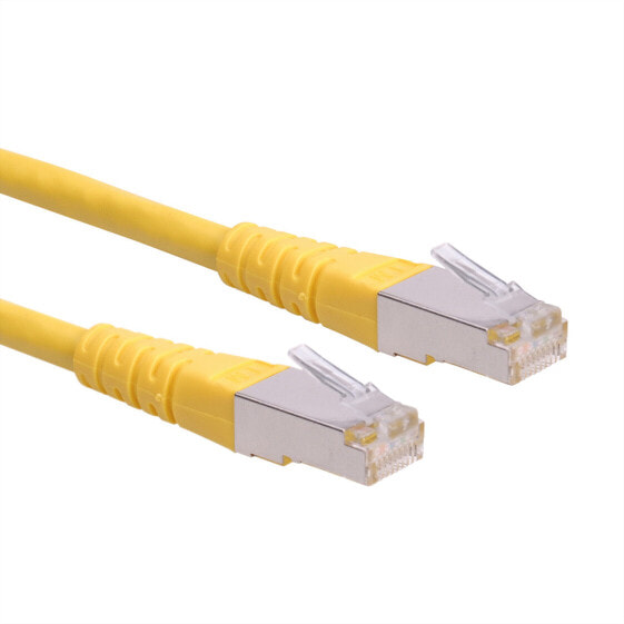 ROLINE Patchkabel Kat.6 S/Ftp gelb 2 m - Cable - Network
