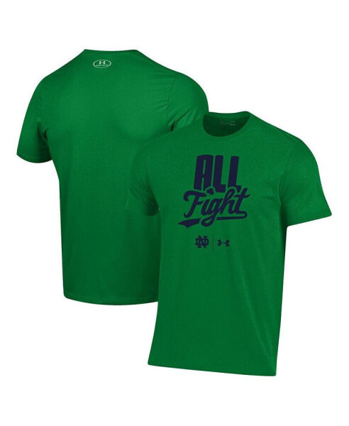 Men's Green Notre Dame Fighting Irish All Fight T-shirt
