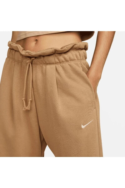 Женские брюки Nike Sportswear Everyday Mod High Rise Fleece Oh Коричневый