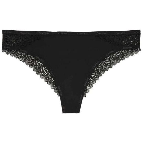 Бразильские трусики Calvin Klein Flirty Microfiber Panties 70% Полиамид, 30% Эластан