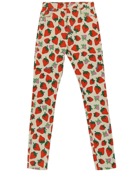 Gucci Strawberry Skinny Pant Women's