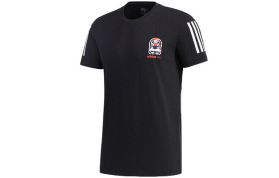 Футболка мужская Adidas NEO Tee1 черного цвета