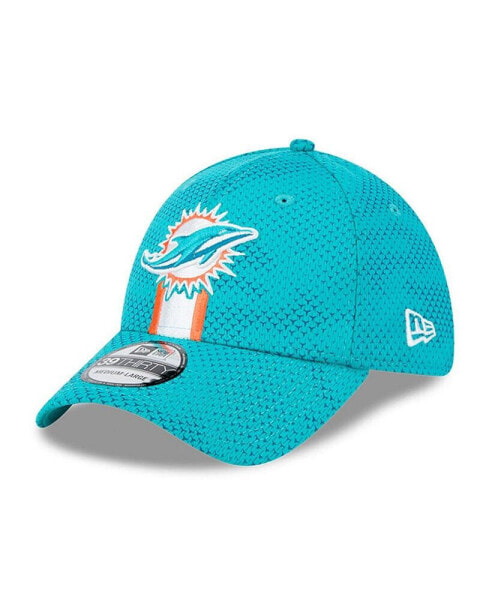 Men's Aqua Miami Dolphins 2024 Sideline 39THIRTY Flex Hat